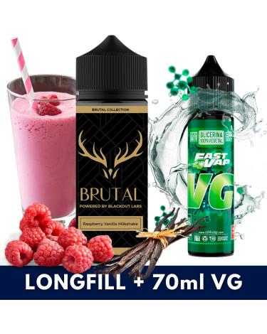 Aroma Raspberry Vanilla Milkshake 24ml/120 (Longfill) Blackout + VG FAST 70ML