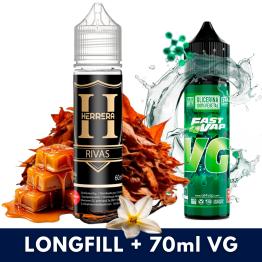 Aroma Rivas 30ml (Longfill) Herrera + VG FAST 70ML