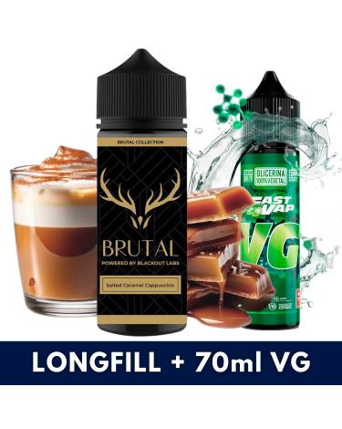 Aroma Salted Caramel Cappuccino 24ml/120 (Longfill) Blackout + VG FAST 70ML