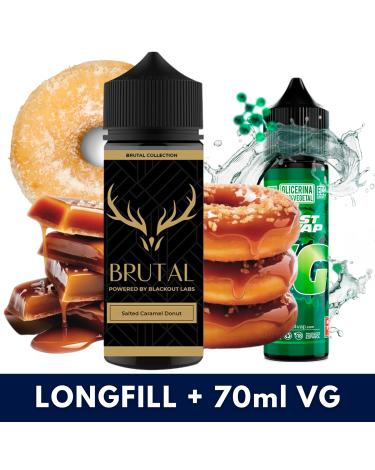 Aroma Salted Caramel Donut 24ml/120 (Longfill) Blackout + VG FAST 70ML