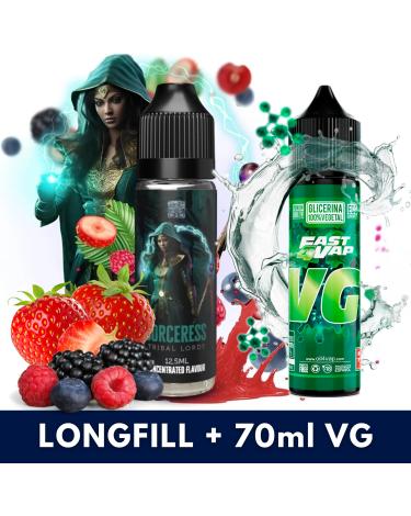 Aroma Sorceress 12.5ml (Longfill) Tribal Force + VG FAST 70ML