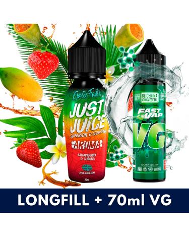 Aroma Strawberry and Curuba Just Juice 20ml (Longfill) + VG FAST 70ML