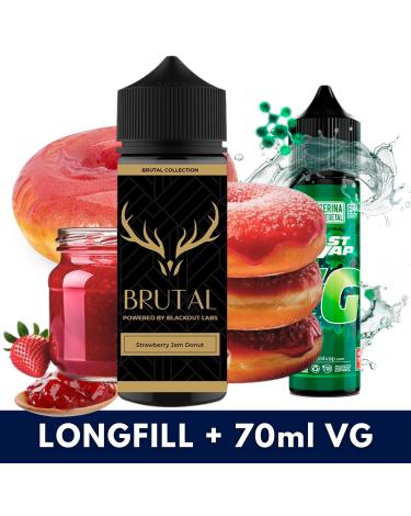 Aroma Strawberry Jam Donut 24ml/120 (Longfill) Blackout + VG FAST 70ML