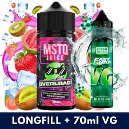 Aroma Strawberry Kiwi Passion Ice 30ml/120 (Longfill) MSTQ + VG FAST 70ML