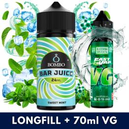 Aroma Sweet Mint Ice 24ml (Longfill) - Bombo Bar Juice + VG FAST 70ML