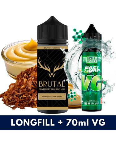 Aroma Tobacco Custard 24ml/120 (Longfill) Blackout + VG FAST 70ML