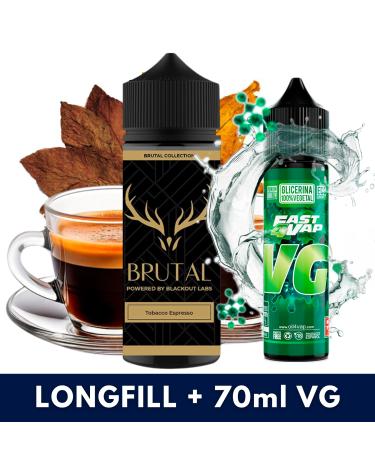 Aroma Tobacco Espresso 24ml/120 (Longfill) Blackout + VG FAST 70ML