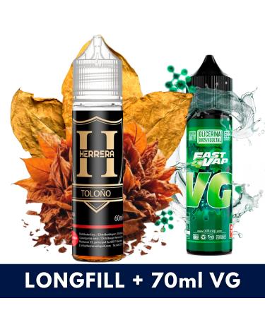 Aroma Toloño 30ml (Longfill) Herrera + VG FAST 70ML