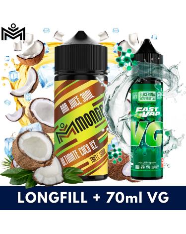 Aroma Ultimate Coco Ice 30ml (Longfill) Mondo + VG FAST 70ML