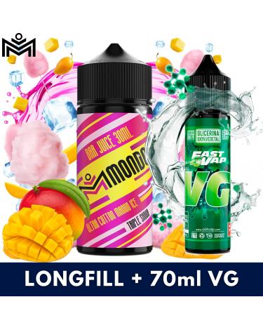 Aroma Ultra Cotton Mango Ice 30ml (Longfill) Mondo + VG FAST 70ML