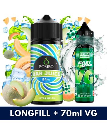 Aroma Ultra Melon Ice 24ml (Longfill) - Bombo Bar Juice + VG FAST 70ML