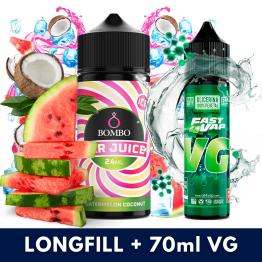 Aroma Watermelon Coconut Ice 24ml (Longfill) - Bombo Bar Juice + VG FAST 70ML