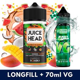 Aroma Watermelon Coconut Mango 24ml (Longfill) + VG FAST 70ML - Juice Head & Bombo