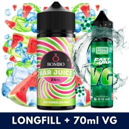 Aroma Watermelon Max Ice 24ml (Longfill) Bombo Bar + VG FAST 70ML