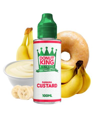 Banana Custard 100ml + Nicokit Gratis - Donut King