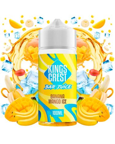 Banana Mango Ice 100ml  + Nicokits - Kings Crest Bar Juice