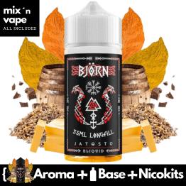 Björn 35ml Aroma Longfill + Base 100ml + Nicokits Gratis - Jatosto Eliquid