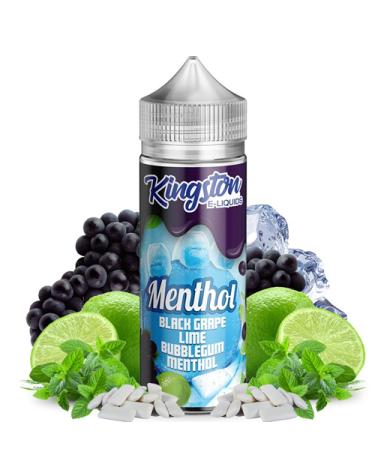 Black Grape, Lime Bubblegum Menthol 100ml + Nicokits Gratis – Kingston E-liquids