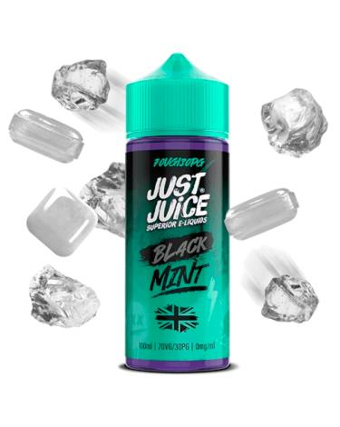 Black Mint Just Juice Mint Range 100ml + Nicokits