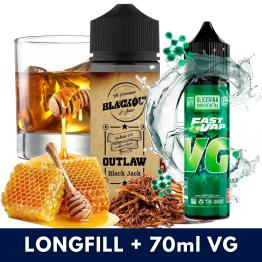 Blackout Outlaw Black Jack Shot (Longfill) + VG FAST 70ML