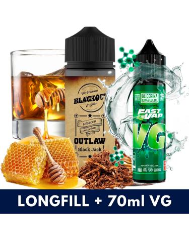 Blackout Outlaw Black Jack Shot (Longfill) + VG FAST 70ML