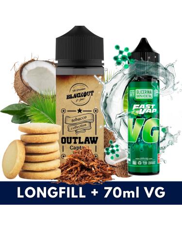 Blackout Outlaw Captain Shot (Longfill) + VG FAST 70ML