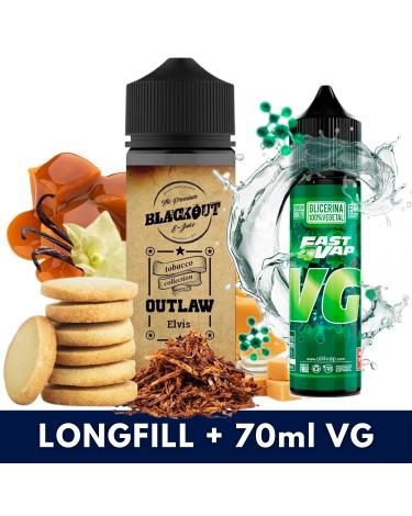 Blackout Outlaw Elvis Shot (Longfill) + VG FAST 70ML