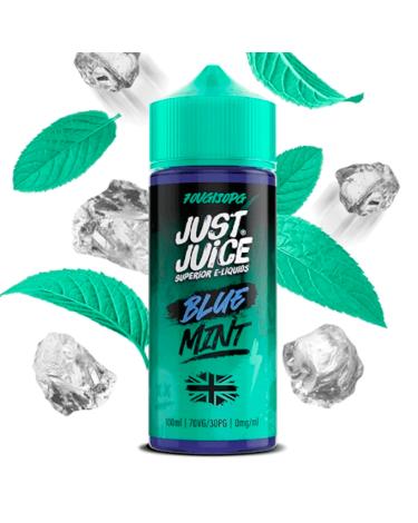 Blue Mint Just Juice Mint Range 100ml + Nicokits