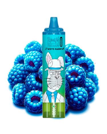 Blue Sour Raspberry - Tornado White Rabbit by RandM - Descartável 15.000 puff