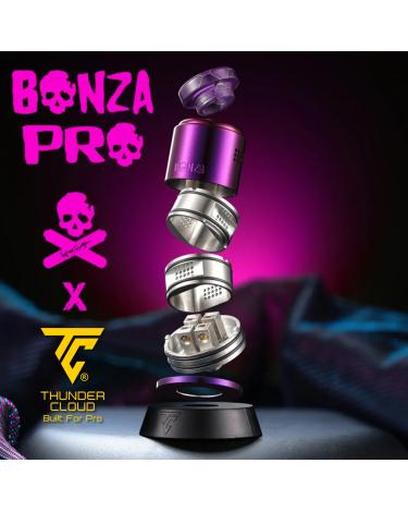 Bonza Pro RDA 26.5mm - Thunder Cloud x Vaping Bogan