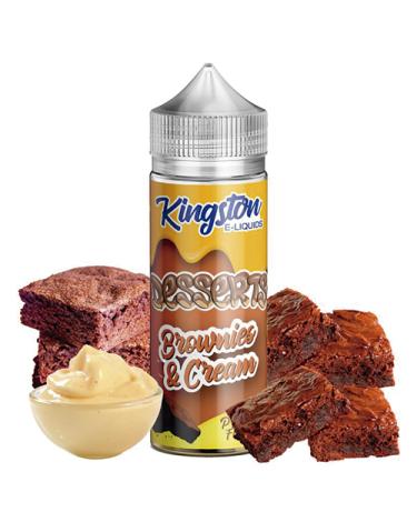 Brownies and Cream - Kingston E-liquids 100ml + Nicokits Gratis