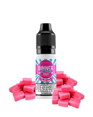 BUBBLE GUM - DINNER LADY SALT 10 ml - 20 mg - Líquido con SALES DE NICOTINA