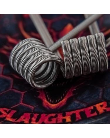 Burn Them All Coils Slaughter 3mm 0.12ohm Dual SS316L+N80