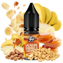 Cacahuete, Banana y Caramelo 10ml - La Yaya Salt