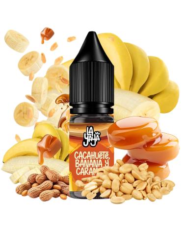 Cacahuete, Banana y Caramelo 10ml - La Yaya Salt