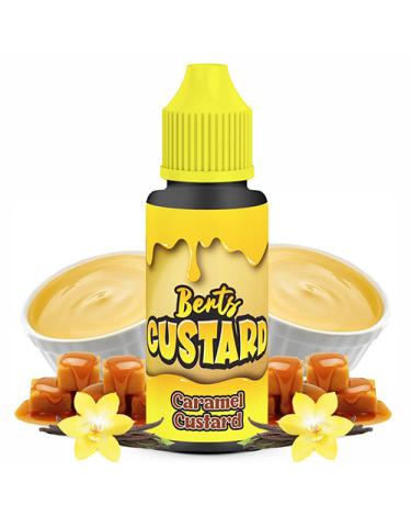 Caramel Custard 100ml + Nicokits Gratis - Berts Custard by Kingston E-liquids