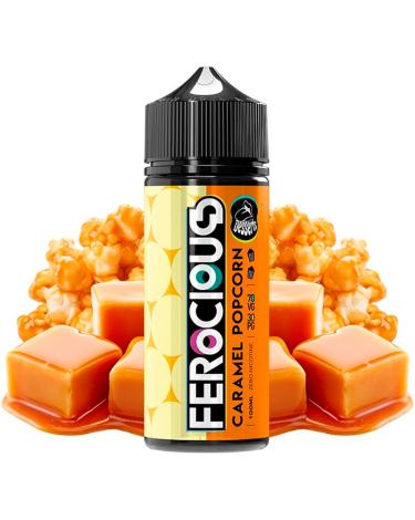 Caramel Popcorn 100ml + Nicokits - Ferocious Flavours