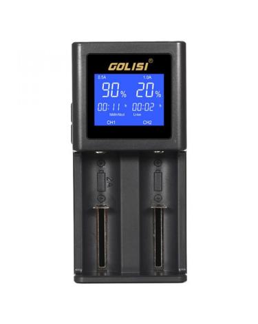 Carregador Inteligente GOLISI S2 2.0A con Pantalla LCD