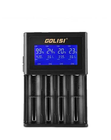 Cargador Inteligente GOLISI S4 2.0A con Pantalla LCD