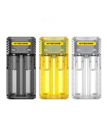 Carregador Q2 2-slot 2A Intellicharger - Nitecore Carregador