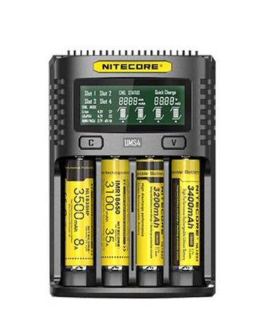 Carregador UMS4 Intellicharger - Nitecore Carregador