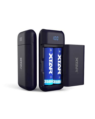 Carregador XTAR 18650 + POWER BANK