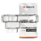 Cartucho vazio Cloudflask X 5ml - Aspire