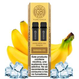 Cartuchos Banana Ice 2ml (2 Uds) - Gold Bar