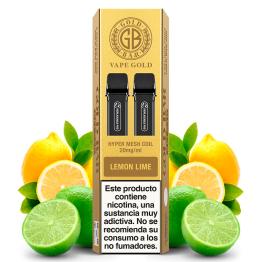 Cartuchos Lemon Lime 2ml (2 Uds) - Gold Bar