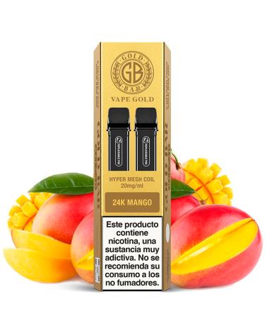 Cartuchos Mango 2ml (2 Uds) - Gold Bar