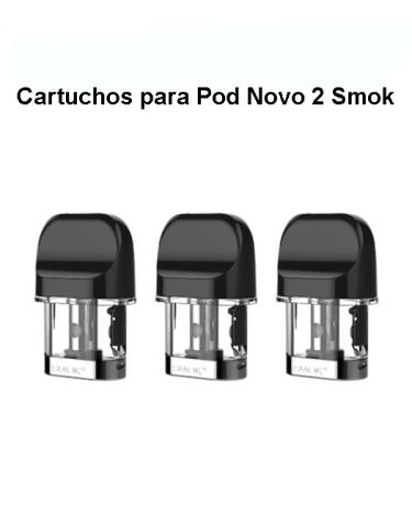 Cartuchos Mesh, Quartz y DC MTL para Pod NOVO 2 - Smok