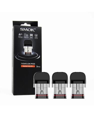 Cartuchos Novo 2X Meshed 0.8/0.9Ω MTL (3pcs) - Smoktech