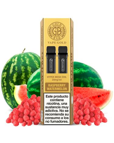 Cartuchos Raspberry Watermelon 2ml (2 Uds) - Gold Bar