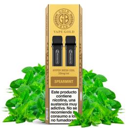 Cartuchos Spearmint 2ml (2 Uds) - Gold Bar